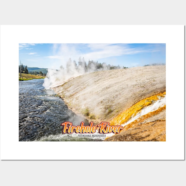 Firehole River Yellowstone Wall Art by Gestalt Imagery